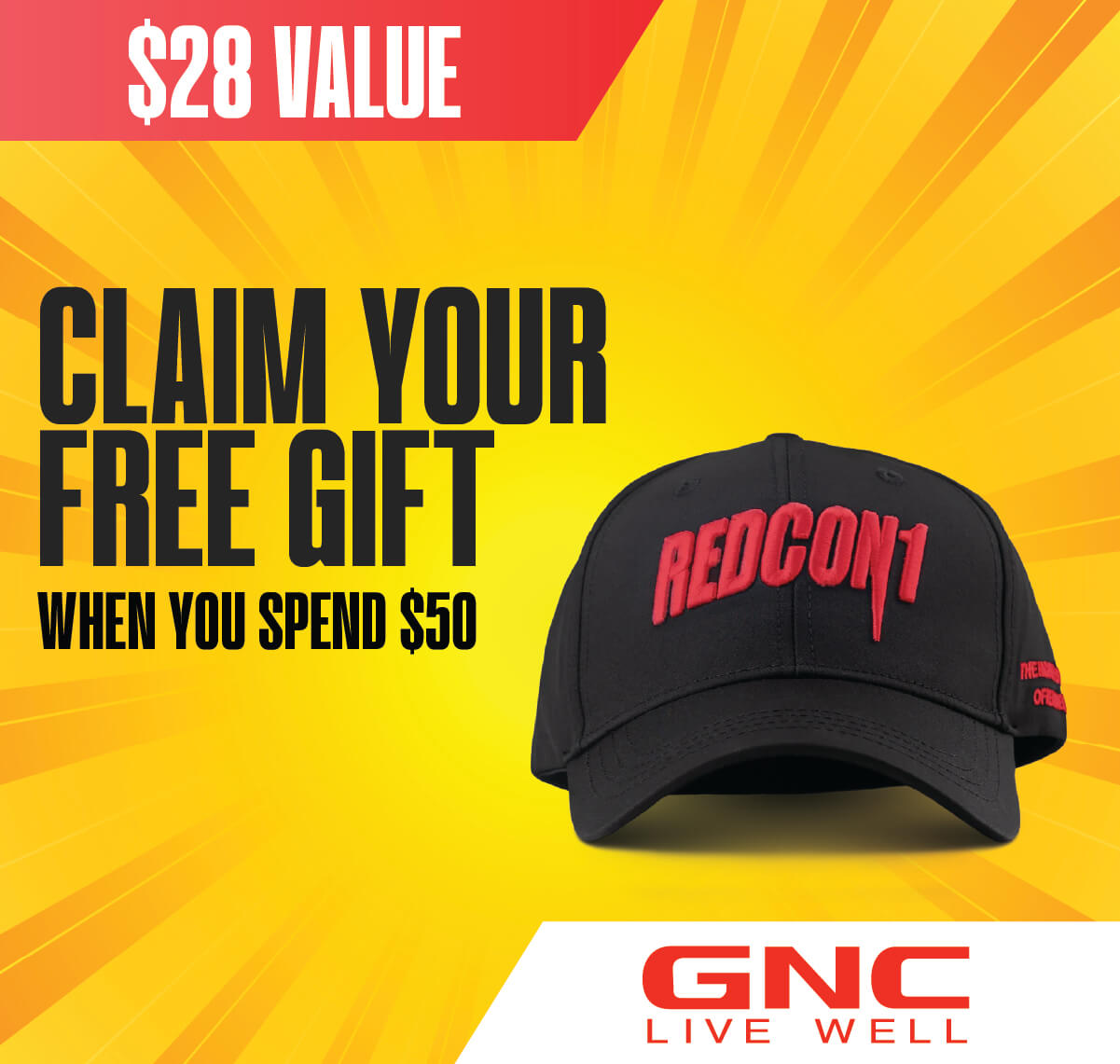 GNC REDEEM GIFT
