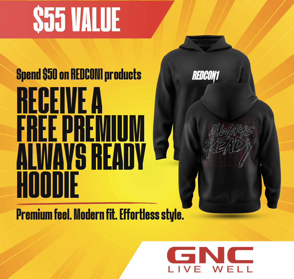 Free Always Ready Performance Hoodie